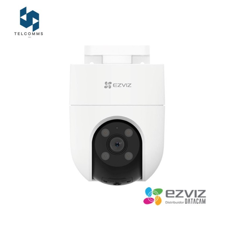 Cámara Exterior H8c 5MP 3K WiFi, 360° CS-H8C-R200-1J5WKFL