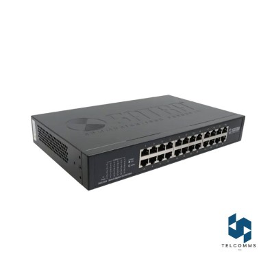 SWITCH DE 24 PUERTOS PARA RACKS 10/100/1000 Mbps SATRA