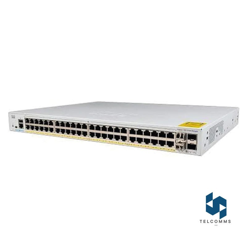 CISCO C1000-48P-4X-L-FT - SWITCH CATALYST 1000 DE 48 PUERTOS