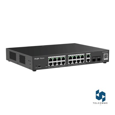 RUIJIE REYEE RG-ES220GS-P Switch PoE 16 Puertos Gigabit