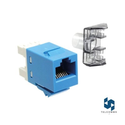 Jack Cat6 RJ45 SL Modular Azul
