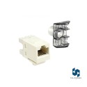Jack Cat6 RJ45 SL Modular Beige  - commscope
