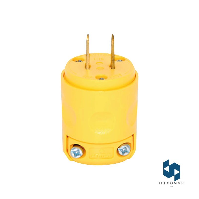 Enchufe 2 patas PVC - 115CV