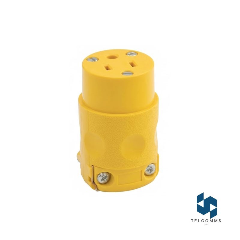 Conector 2 Patas L-T PVC - 515CV