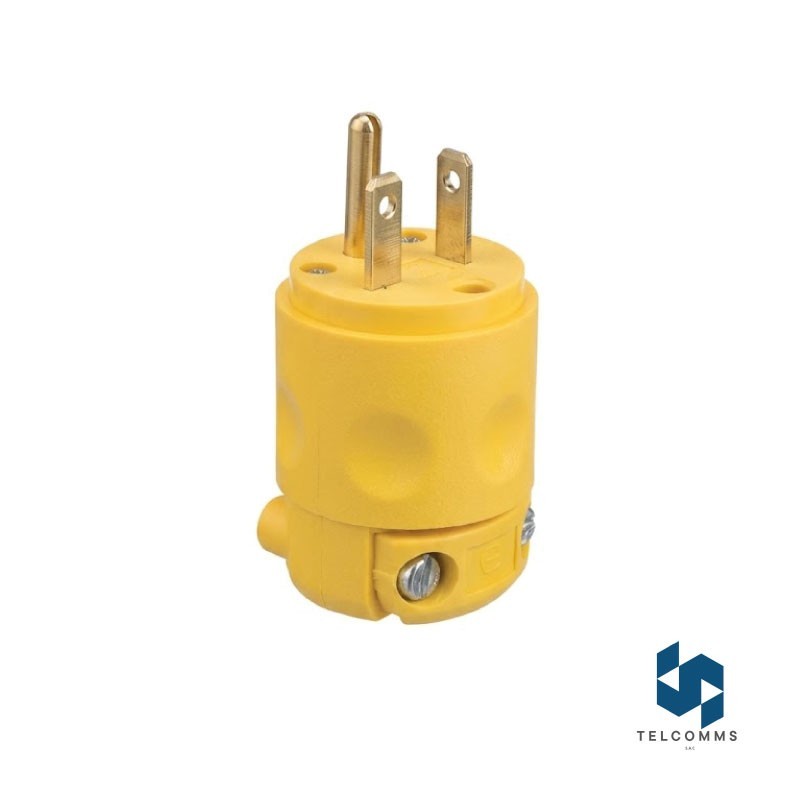 ENCHUFE L-T PVC - 520PV