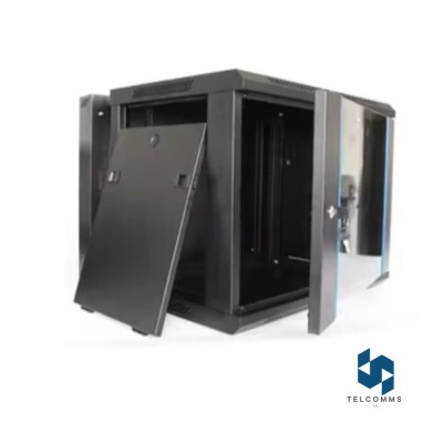 Gabinete de pared pivotable de 9RU Alt. 50cm Ancho 60cm Prof. 55cm