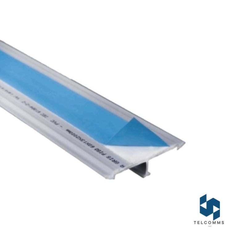 Canaleta Dexson Gris Piso 60x13mm con adhesivo